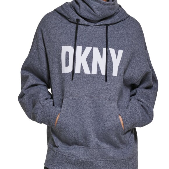 NWT DKNY Sport Women's Pullover Funnel Neck Hoodie Multicolor XS-XL $70 6C089 - Picture 6 of 7